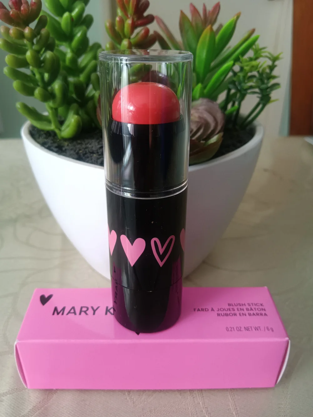 Mary Kay Pink Cream Blush Stick - Soft Pink